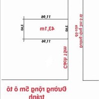 43M Đg Thông Ô Tô Đỗ Cửa, Cách Trục Ô Tô Tránh 1 Nhà Cao Trung, Đức Giang