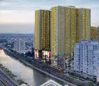 Cho Thuê Căn Hộ Chung Cư Cao Cấp The Gold View, Bến Văn Đồn, Phường 1 Q. 4 82M2, 2 Phòng Ngủ 2 Vệ Sinh Lầu Cao