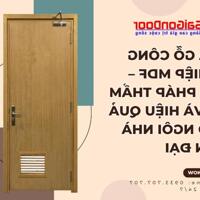 Cửa Gỗ Công Nghiệp MDF – Giải Pháp Thẩm Mỹ Và Hiệu Quả Cho Ngôi Nhà Hiện Đại