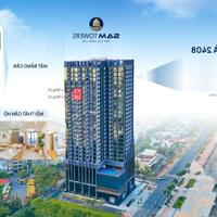 Căn 2PN SAM TOWERS view sông Hàn, vịnh Đà Nẵng cực đẹp, NH hỗ trợ 85%