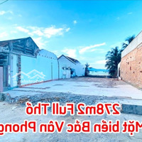 278M2 Full Thổ Cư Mặt Biển Pk8 - Bắc Vân Phong 2 Mặt Đường 20M/36M