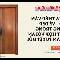Cửa Thép Vân Gỗ – Vẻ Đẹp Sang Trọng Kết Hợp Với An Toàn Tuyệt Đối