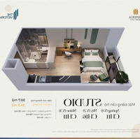 Chỉ 2,2 Tỷ Mua Ngay Căn Studio 27,3M2, Hướng Đông Nam Tại The Victoria. Liên Hệ: 0363400316