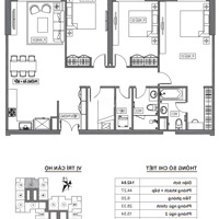 Bán Căn Hoa Hậu 4 Ngủ 3 Vệ Sinh 135M2 Mẫu Căn K Chung Cư Bid Residence Tố Hữu, Hà Đông Giá Đầu Tư