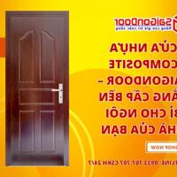 Cửa Nhựa Composite SaiGonDoor – Đẳng Cấp Bền Bỉ Cho Ngôi Nhà Của Bạn