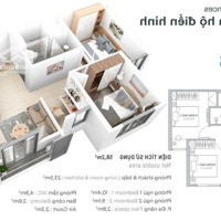 Bán Căn Hộ Chung Cư 2,65 Tỷ Tại Aqua Bay Sky Residences, 58M2