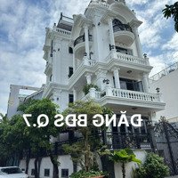 Q.7 Vip Biệt Thự Tân Cổ Điển View Sông - Kdc Kim Sơn Lô Góc 2 Mặt Tiền - Hầm + Thang Máy - 35 Tỷ.