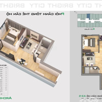 Trả Trước 1.388 Tỷ Nhận Ngay Căn Hộ 50M2 Tầng 9 Toà A3 Chung Cư Tht New City