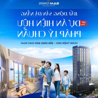 Duy Nhất 2 Căn 2 Phòng Ngủsam Towers 68M2 Cuối Cùng Giá Dưới 5 Tỷ, Giỏ Hàng Trực Tiếp Từ Chủ Đầu Tư.