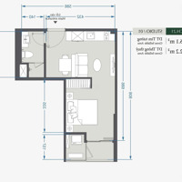 Bán Rẻ Căn Hộ Studio Tại Lumiere Evergreen- Vinhomes Smart City, Giá Bán 2,72 Tỷ, 32,2M2.