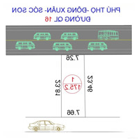 Đất Kinh Doanh Mặt Đường 16 Xa Đông Xuân