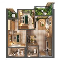 Bán Căn 2 Phòng Ngủ 2 Vệ Sinhmeza Diện Tích 60M2 View Sông Hồng Sky Forest, Liên Hệ: 0948014568