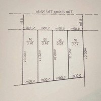 Mở Bán 4 Lô Đất Giá F0 Mặt Đường Thể Nhân- Hoà Nghĩa Hơn 1 Tỷ