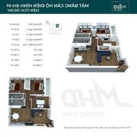 Chính Chủ Bán Căn 3Pn( Ms 01) Diện Tích 105M2 - (Đã Hoàn Thiện Cơ Bản ) - Mhd 29 Tố Hữu