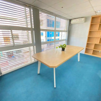 ** Hot** Văn Phòng 80M2 Có Nội Thất - Ngăn Sẵn Phòng Họp - Thảm Lót Giá Chỉ 1X Tr