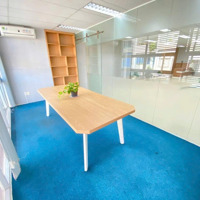 ** Hot** Văn Phòng 80M2 Có Nội Thất - Ngăn Sẵn Phòng Họp - Thảm Lót Giá Chỉ 1X Tr