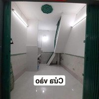 Cho Thuê Nhà Hẻm 2M Hậu Giang Phường 12 Quận 6 Giá Bán 4,3 Triệu 12M2