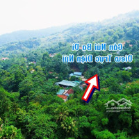 Lô Đất Đẹp Gần Núi Ba Vì View Trực Diện Núi - Tại Bản Dao Duy Nhất Hà Nội. Em Trung: 0903.455.996