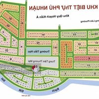 Hàng Hiếm Kdc Phú Nhuận, Lô Đất Biệt Thự Diện Tích 238M2 Đối Diện Công Viên Giá Chỉ 16,5 Tỷcó Thương Lượngshr