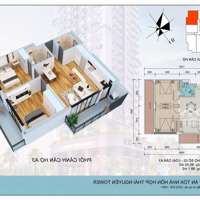 Chính Chủ Bán Căn 2 Ngủ 2 Vệ Sinh 85,3M2 View Phố Đi Bộ, Quảng Trường