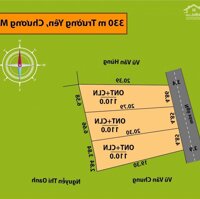 Chính chủ cấn Bán Đất Thổ Cư Tại Tân Yên, Trường Yên – 110m², Giá 17,5 Triệu/m². LH O969948294