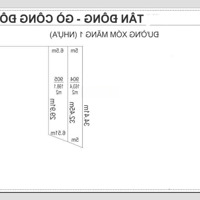 Bán Đất Tại Cầu Bà Trà, Xã Tân Đông, Gò Công Đông, Tiền Giang.diện Tích163,4M2 Sổ Riêng 440 Triệu