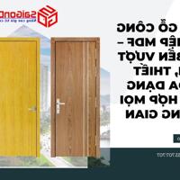 Cửa Gỗ Công Nghiệp MDF – Độ Bền Vượt Trội, Thiết Kế Đa Dạng Phù Hợp Mọi Không Gian