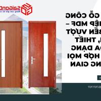 Cửa Gỗ Công Nghiệp MDF – Độ Bền Vượt Trội, Thiết Kế Đa Dạng Phù Hợp Mọi Không Gian