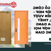 Cửa Gỗ Công Nghiệp MDF – Độ Bền Vượt Trội, Thiết Kế Đa Dạng Phù Hợp Mọi Không Gian