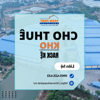 Cho thuê kho tại Dĩ An, Bình Dương diện tích 600m2 giá 65 Nghìn/m²/tháng