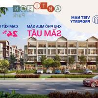 Suất mua nhà phố  2 mặt tiền Artisan Park căn vị trí tốt - căn góc 3 mặt tiền - căn mặt tiền đường chính.