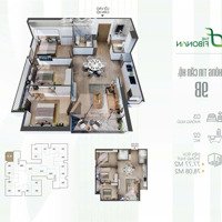 Căn 3 Ngủ 78,99M2 Fibonan - Ecopark Trực Tiếp Cđt Chiết Khấu Lên Tới 6%, Quà Tặng 80 Triệu, Htls 0%