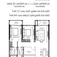 Chỉ 56,25 Triệu Sở Hữu Căn 2 Phòng Ngủ112M2 Celadon - Phân Khu Briliant