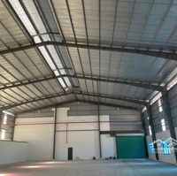 Cho Thuê Kho Xưởng Mới Xây Kv: 6.000M2, Xây Dựng: 1.800M2, Tại Kcn Tân Đức , Đức Hòa , Long An