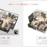 Bán 2 Ngủ 68M2 Sky Oasis 3.385 Tỷ Bp - Tầng Đẹp. Liên Hệ: 0981152882