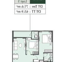 Chênh Nét 50 Triệu Cho Căn 66M2- 2 Phòng Ngủ Trục 15 Tòa A1, Sử Dụng Gói Vay , Htls Tới T12.2027, Tầng Trung