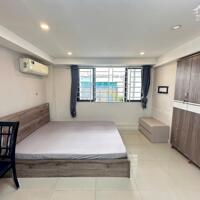 Trống sẵn phòng cửa sổ thoáng full nội thất, máy giặt riêng ngay Nguyễn Kiệm, Phú Nhuận