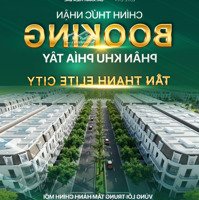 Nhận Đặt Ưu Tiên Các Lô Đất Nền 100M2 Tại Dự Án Tân Thanh Elite City Đã Có Sổ - Giá Từ 1,6Tỷ/Lô