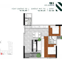 Bán Lỗ Căn 2 Phòng Ngủhoa Hậu Giá Bán 4,4 Tỷ Bao Tp View Lm 81, Vạn Phúc City, Sông Sg, Trên Tầng 10