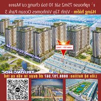 Chỉ Từ 3,2 Tỷ Sở Hữu Nhà Phố 75M2 Vịnh Tây - Ôm Trọn 10 Toà Chung Cư, Kế Công Viên