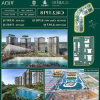 Biệt Thự Limited 3 Ngủ, Full Kính Cong View Hồ Tạo Sóng Rẻ Nhất Lumiere. Vào 20% Ký Hdmb