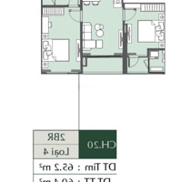 Chính Chủ Bán Căn 2 Phòng Ngủ 60M2, Lumiere, Giá 5,050 Bao Phí. Lh Em Hằng 0988152263