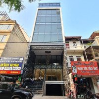 Bán Gấp Toà Văn Phòng 9 Tầng Mặt Hồ Ba Mẫu, 155M Có Hầm,Mặt Tiền8.5M, Doanh Thu 250 Triệu/Tháng