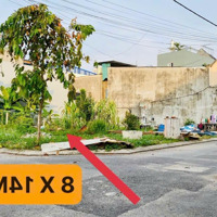 Vợ Chồng Tôi Kẹt Quá Cần Bán Gấp Lô Đất 2 Mặt Tiền Góc 8 X 14M 3,6 Ty