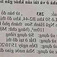 Bán Đất Nam Hòa Xuân Đường Hói Kiểng 12 B2.44 Lô 50 Giá Bán 3,57 Tỷ. Liên Hệ: 0932.558.159