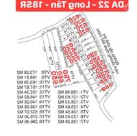 Mở bán 20 nền đất ngay trung tâm huyện Đất Đỏ, 125m 80m2 thổ cư, giá 300tr - 450tr/lô Lh 0903 066 813