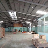 Cho Thuê 1.000M2 Xưởng Mặt Tiền Đường Chính Thuân An Giá 48 Tr/ Tháng Có Điện 3 Pha Có Vp