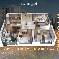 Siêu Phẩm Duy Nhất Tại Masteri Waterfront, 3,9 Tỷ, 58M2, 2 Phòng Ngủ 2Pt