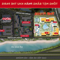 Booking Pr6 - The Paris-Vinhomes Ocean Park - Giá Chỉ 6X Triệu/M2 - Ck 12% Thanh Toán Giãn 2-4 Năm