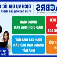 Công Ty Dịch Vụ Địa Ốc Acb (Acbrs) Chuyên Cung Cấp Các Dịch Vụ Nhà Đất